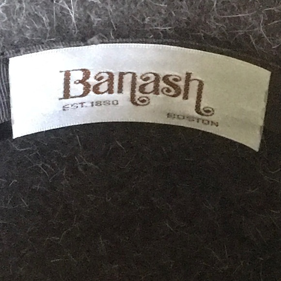 💥💥HOST PICK 💥💥Vintage BANASH Boston 100% Wool Felt Hat - Picture 6 of 13